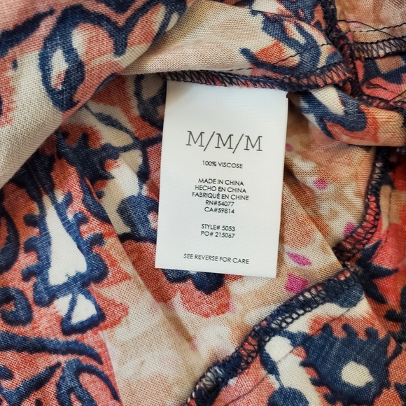 Cabi Isabel patchwork Boho Skirt size medium - Picture 5 of 5